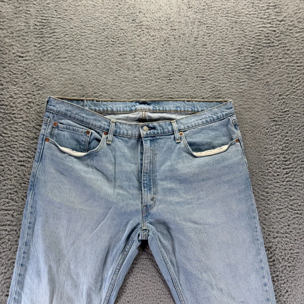Levi's 559 Jeans Men 40x30 Blue Cotton Denim Straight Leg Workwear Faded Stretch